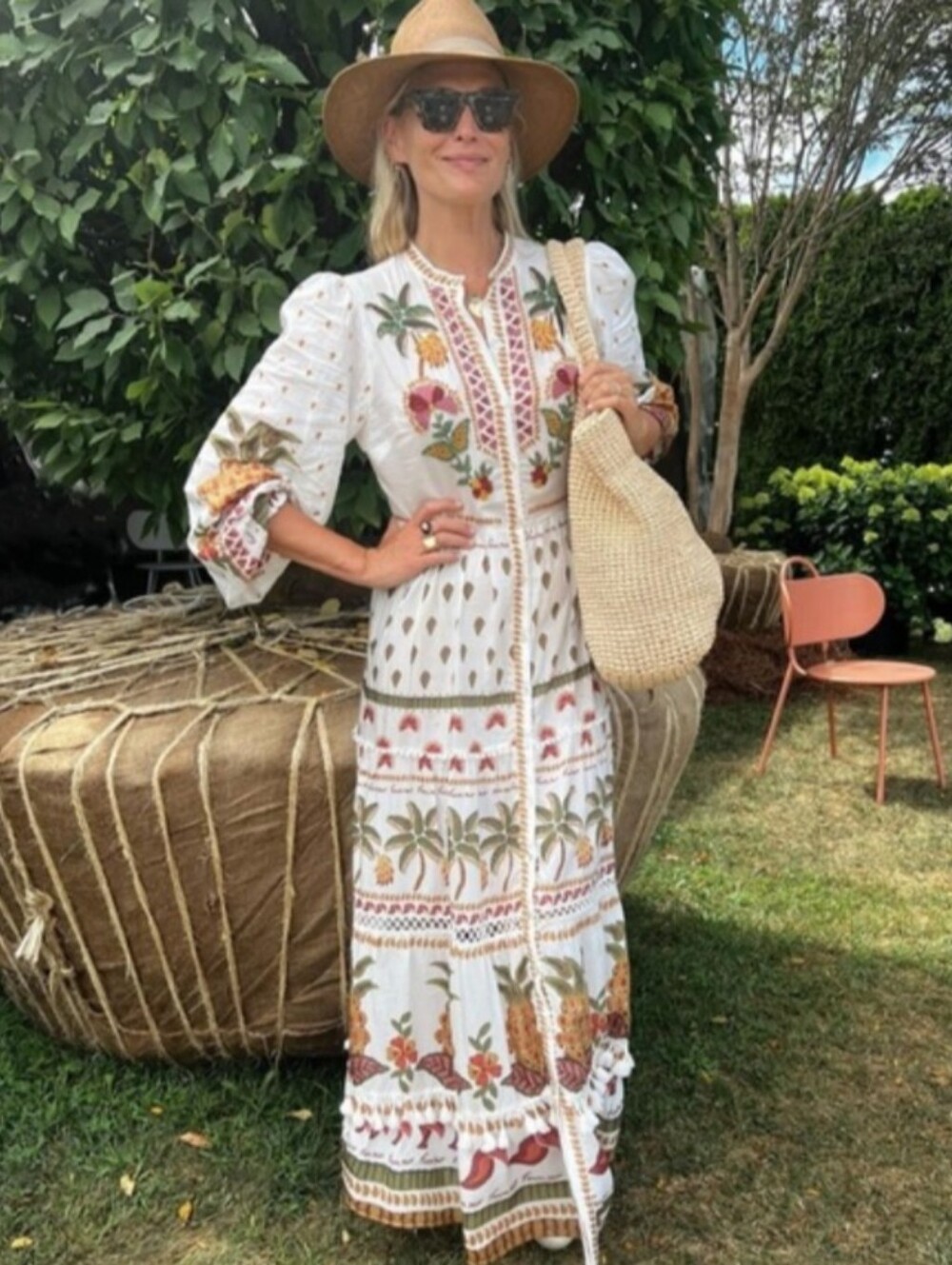 Off White Made In Brazil Maxi Dress - Picture 2 of 16
